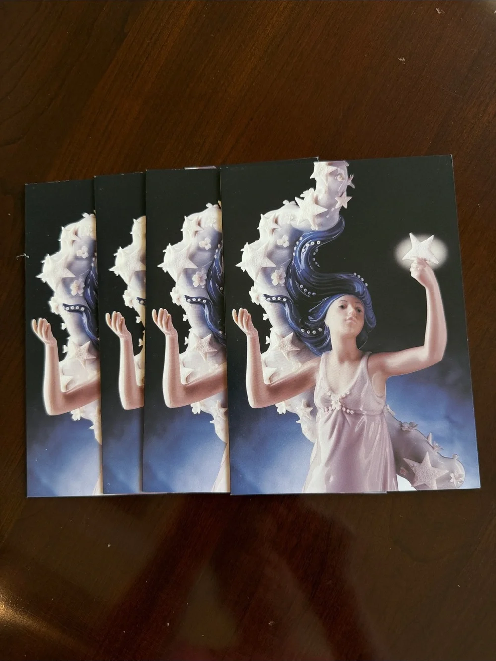Vintage Lladro 13 Blank Greeting Cards & Envelopes in Box 1998